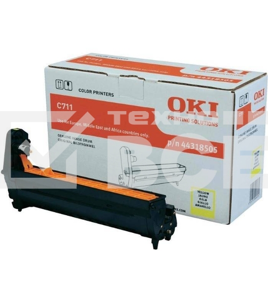 Барабан желтый (20К) OKI C711