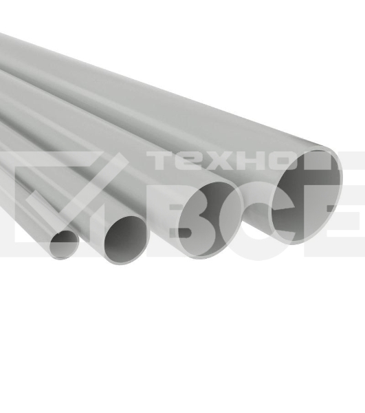 Труба ПВХ гладкая жесткая d40мм (т) (дл.3м) ДКС 63940