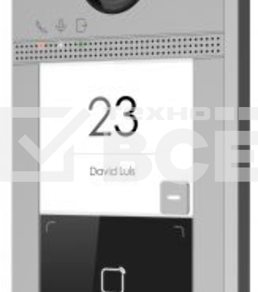 Видеопанель Hikvision DS-KV8113-WME1(C) цветной сигнал CMOS цвет панели: серебристый