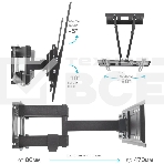 Кронштейн для телевизора Kromax PIXIS-L-2 черный 26