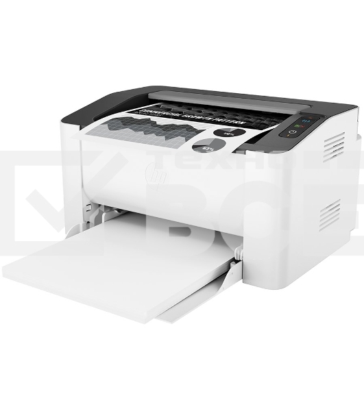 Принтер лазерный HP Laser 107w (4ZB78A), A4, ч/б, печ. 20 стр./ мин., 1200 x 1200 dpi, USB, Wi-Fi, Air Print, Mopria