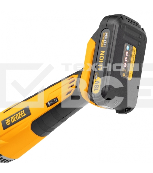 Многофункциональный инструмент аккумуляторный Denzel MTL-IB-18-02 Li-Ion 18 В 15 Ач 28401