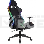 Кресло игровое Zombie GAME RGb черный эко.кожа/ткань крестов. пластик, фото30