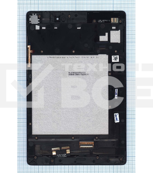 Модуль (матрица + тачскрин) для Asus ZenPad S 8.0 Z580 Z580C Z580CA черный с рамкой