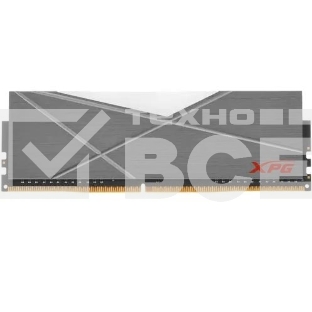Оперативная память XPG Spectrix D50, DDR4, 16GB (1x16 GB), 3600 MHz, CL18, DIMM, радиатор, RGB, серый