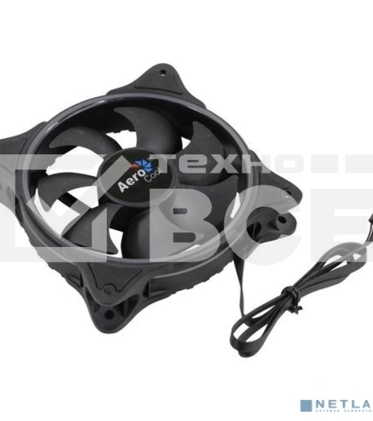 Вентилятор Aerocool / Formula Eclipse 12 черный, 120 мм, 1200 об/мин, 19.8 дБ, 6 pin