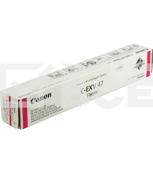 Картридж лазерный Canon C-EXV47M (8518B002) пурпурный (21500 стр) для Canon iR-ADV С351iF/C350i/C250i
