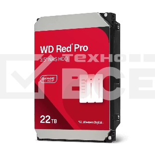 Жесткий диск Western Digital 22TB 7200 RPM, SATA 6 Gb/s, CMR, 512 MB Cache,  3.5