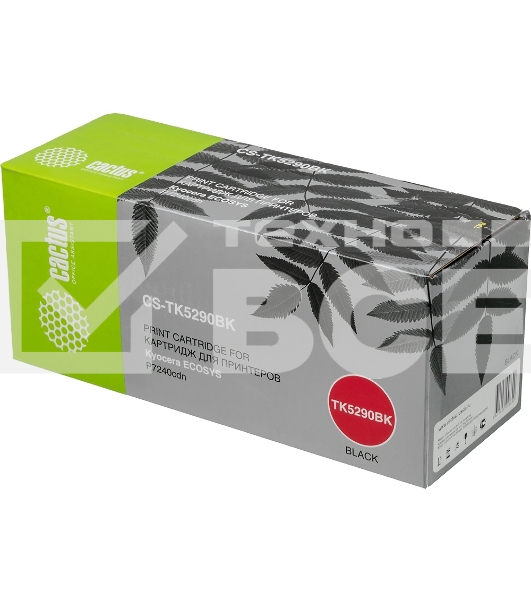 Картридж лазерный Cactus CS-TK5290BK черный (17000 стр.) для Kyocera ECOSYS P7240cdn