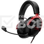 Наушники с микрофоном HyperX Cloud III черный/красный 1.2м мониторные оголовье (727A9AA), фото6