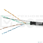 Кабель Cablexpert Россия UPC-5051E-4-CU-OUTR, UTP outdoor 4x2x0.51 на тросу, медный, кат.5e, однож., 305м, coil, черный, фото2