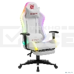 Кресло игровое Defender Watcher Белый, подсветка, полиуретан, фото5