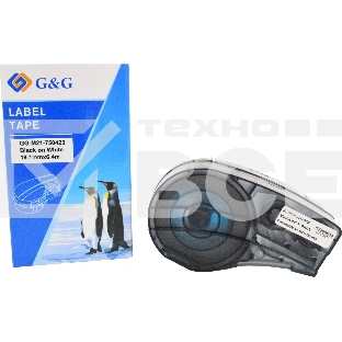 Картридж ленточный G&G GG-M21-750423 черный на белом 19.1x6.4 для Brady BMP21-PLUS, BMP21-LAB