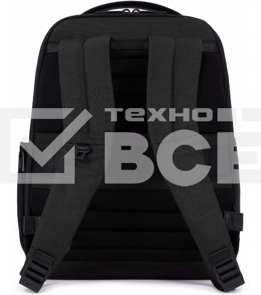 Рюкзак мужской Piquadro Wollem CA6238W129/N черный полиэстер/натур.кожа