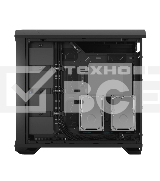 Корпус Fractal Design Torrent Black RGb TG Light Tint / E-ATX, TG, 2x3.5, 4x2.5, 7xPCI, 1xUSB-C, 2xUSB3.0 / 2x180mm, 3x140mm ARGb fans inc. / FD-C-TOR1A-04