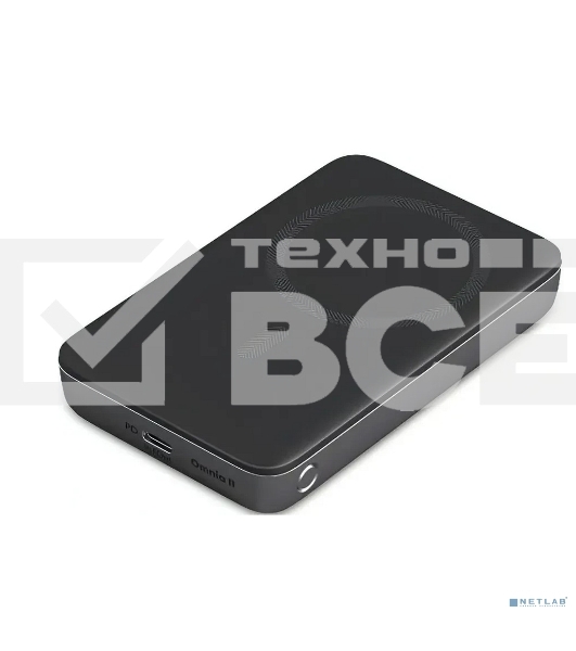 Внешний аккумулятор Aukey Magnetic2 10000 Qi2 черный