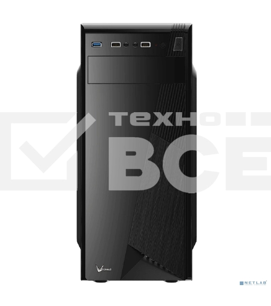Компьютерный корпус Aerocool/Formula CS-1101 черный без БП ATX 2x120мм 1x140мм 2xUSB 2.0 1xUSB 3.0 audio