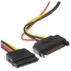 Удлинитель кабеля питания SATA Cablexpert CC-SATAMF-01, 15pin(M)/15pin(F), 30 см, фото3