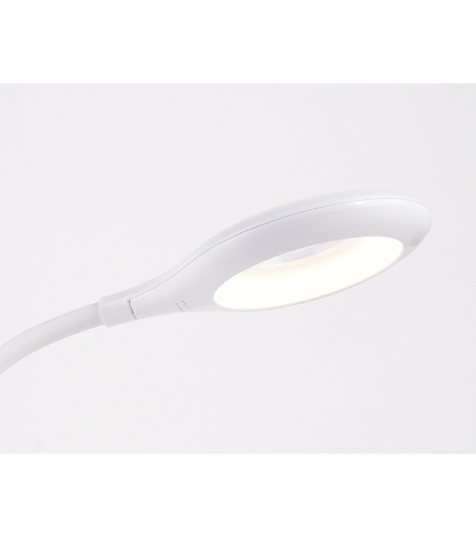 Настольная светодиодная лампа Ambrella light DE561 WH белый LED 4200K 4W