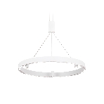 Подвесной светодиодный светильник Ambrella light FL5844/1+3 WH белый 40W 3000K/4200K/6400K D600*1200 (без ПДУ), фото6