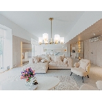 Люстра Ambrella light LH57031/6 BS/SM латунь/дымчатый E14/6 max 40W D690*690, фото7