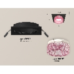 Комплект встраиваемого светильника Ambrella light XC6521042 SBK/PI черный песок/розовый MR16 GU5.3 (C6521, N6152), фото 1