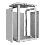 Шкаф телекоммуникационный 19' настенный 18U ExeGate EC-WM-18U.600.M.GREY (19”, 18U, 600x600x901mm (ШхГхВ), передняя дверь металл, съемные боковые панели, пыле- и влагозащита IP23, светло-серый RAL 7035), фото5