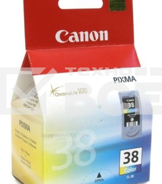 Картридж струйный Canon CL-38 2146B005 многоцветный для Canon IP1800/2500