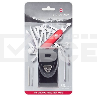 Нож перочинный Victorinox SwissChamp (1.6795.LB1) 91мм 33функций красный блистер