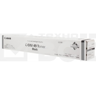 Картридж лазерный Canon C-EXV49BK (8524B002) черный (36 000 стр) для Canon imageRUNNER ADVANCE серий C3300, C3500, DX C3700, DX C3800