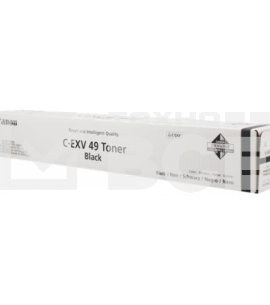 Картридж лазерный Canon C-EXV49BK (8524B002) черный (36 000 стр) для Canon imageRUNNER ADVANCE серий C3300, C3500, DX C3700, DX C3800