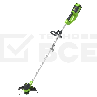Триммер аккумуляторный GREENWORKS 2101507UA40В струнный (в компл.1 аккум 40В 2 А/ч +ЗУ)