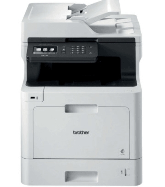 МФУ Brother DCP-L8410CDW, цветной светодиодный принтер/сканер/копир A4, сеть