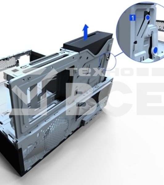 Компьютерный корпус Desktop InWin EL501BK PM-300ATX  U3.0*2AXXX  Slim Case  6116779