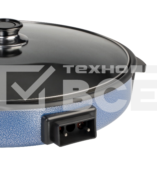 Электросковорода Galaxy Line GL 2663, синий, 1700 Вт, 3 л