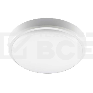 Светильник светодиодный ДПО PBH - PC2-RA 18Вт 1350лм 4000К бел. AC 230В/50Гц JazzWay 5003507A
