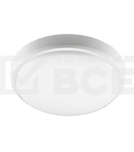 Светильник светодиодный ДПО PBH - PC2-RA 18Вт 1350лм 4000К бел. AC 230В/50Гц JazzWay 5003507A