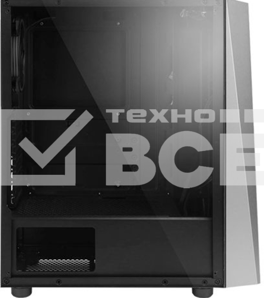 Компьютерный корпус ZALMAN S4 Plus, ATX, BLACK, WINDOW, 1x5.25