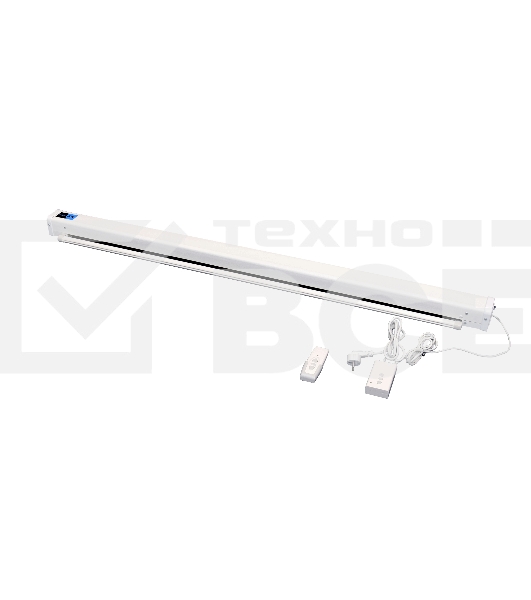 Экран Cinema S'OK SCPSM-266x150-ED60 16:9 настенно-потолочный, моторизованный, 266x150см, белый корпус, экстрадроп 60см