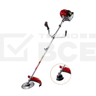 Бензокоса ЗУБР КРБ-2500-Р, 2.5 кВт / 3.3 л.с., 52 см3, разборная штанга