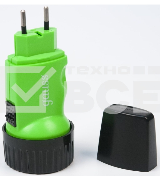 Фонарь ручной модель GFL103 1W 40lm NI-MH 250mAh LED 1/12/72