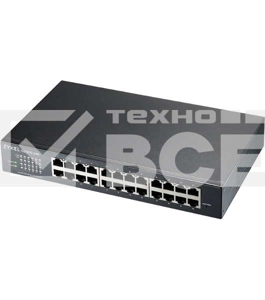 Коммутатор гибридный Smart L2  Zyxel NebulaFlex GS1915-24E, rack 19