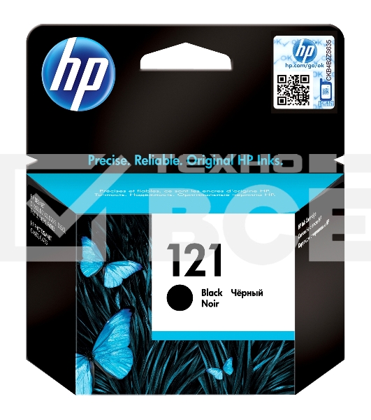 Картридж струйный HP №121 CC640HE черный для HP F4283/D2563 (200стр.)