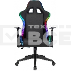 Кресло игровое Zombie GAME RGb черный эко.кожа/ткань крестов. пластик, фото29