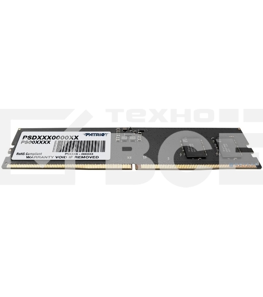 Оперативная память Patriot Signature, DDR5, 8GB (1x8 GB), 5200 MHz, CL42
