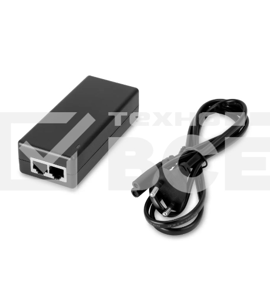 PoE-инжектор Gigabit Ethernet на 1 порт, мощностью до 30W. Совместим с оборудованием PoE IEEE 802.3af/at. Мощность PoE на порт - до 30W. Напряжение PoE - 48V(конт. 4,5(+), 7,8(-)). Порты: вх. - 1 x RJ45(10/100/1000 Base-T), вых. 1 x RJ45(10/100/1000 Base-T, PoE 48V). Питание: AC100-240V. Размеры (ШхВхГ): 50x30x105мм. Рабочая температура : -10...+55 гр. С.