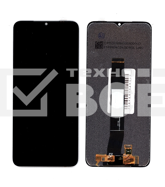 Дисплей для Umidigi G5 Mecha в сборе с тачскрином черный