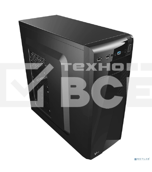Компьютерный корпус Aerocool/Formula CS-1101 черный без БП ATX 2x120мм 1x140мм 2xUSB 2.0 1xUSB 3.0 audio
