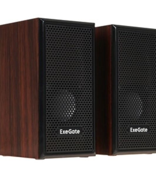 Акустическая система 2.0 ExeGate EX287058RUS Tango 312 (питание USB, 2х3Вт (6 Вт RMS), 80-20000Гц, светлое дерево)