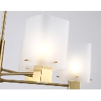 Люстра Ambrella light LH57031/6 BS/SM латунь/дымчатый E14/6 max 40W D690*690, фото6